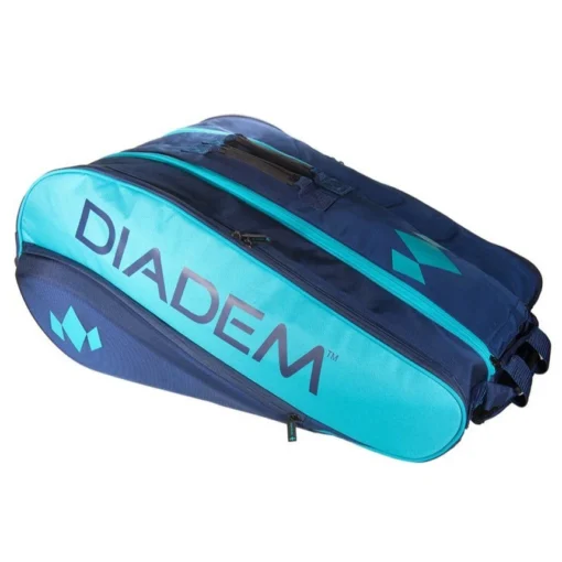 Diadem Elevate Tour 12 Pack Racquet Bag (Teal/Navy) -Sports Gear Store 12 Pack Elevate Bag 1800x1800 83073342 b8d7 40d7 87df 247e8efe2f2b