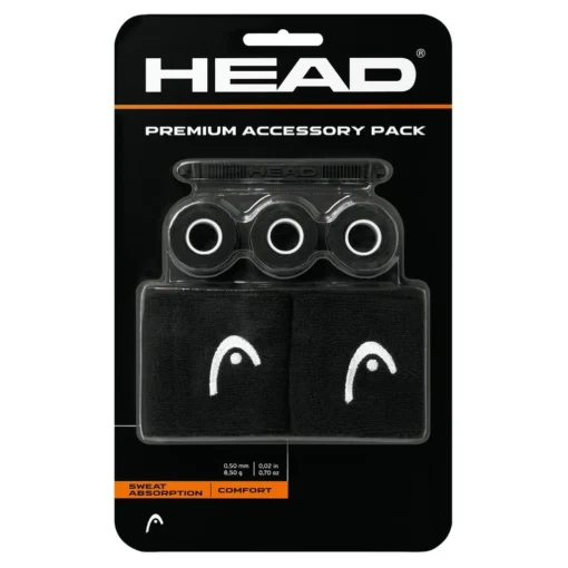 Head Premium Tennis Accessory Pack (Black) -Sports Gear Store 285078 Premium Accs Pack black web 1024x1024 3a95e5dd c940 4052 a1e8 820e2bc767b2