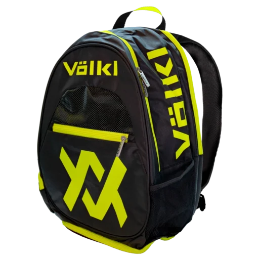 Volkl Tour Backpack Racquet Bag (Black/Neon Yellow) -Sports Gear Store Backpack black NY