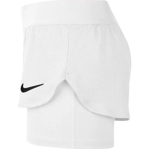 Nike Girl's Court Dri-Fit Flex Shorts (White) -Sports Gear Store CJ0948 100 PHSLH000 1000