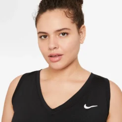 Nike Women's Dri-FIT Victory Tank (Black/White) -Sports Gear Store CV4784 010 PHSYM001 3144