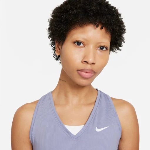 Nike Women's Dri-FIT Victory Tank (Indigo Haze/White) -Sports Gear Store CV4784 519 PHSYM001 3144