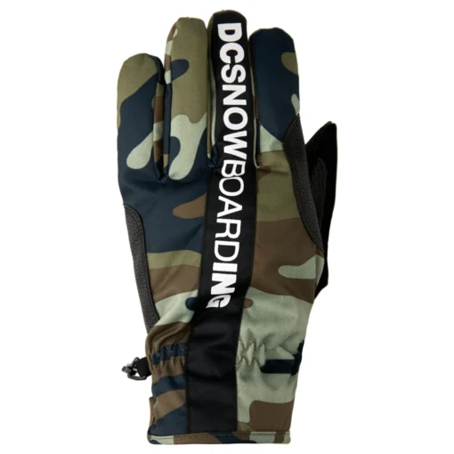 DC Salute Glove 2023 - Men's Snowboard Gloves -Sports Gear Store DCSaluteGlove2023MensWoodlandCamoGreen XGCK 1