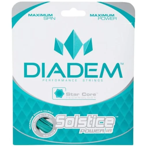 Diadem Solstice Power 18/1.15 Tennis String (Teal) -Sports Gear Store Diadem Solstice Power 18 Tennis String RacquetGuys grande 2c0f0657 0730 4cad b4bf fcc50fd0f609