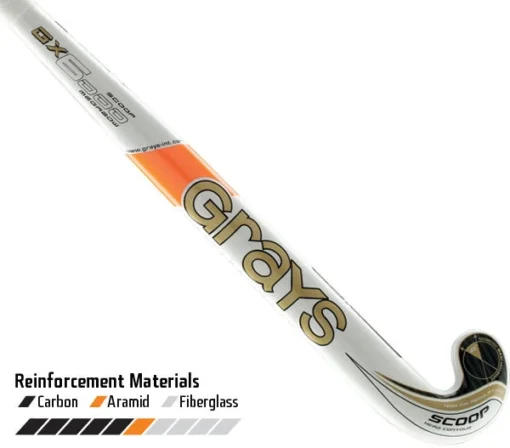 GRAYS GX6000 Scoop Composite Field Hockey Stick -Sports Gear Store GRAYS GX6000 Scoop Composite Field Hockey Stick