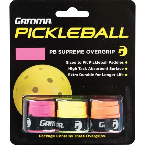 Gamma Pickleball Supreme Overgrip 3 Pack (Assorted) -Sports Gear Store Gamma Pickleball Supreme Overgrips 3 Pack ff5ecbe1 d758 4b32 81ec 74ea15c62bc8