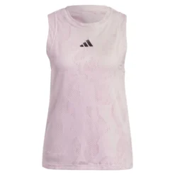 Adidas Women's Melbourne Match Tank Top (Pink) -Sports Gear Store HU1806 2 APPAREL Photography FrontCenterView transparent