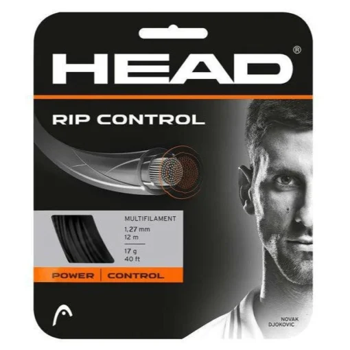 Head RIP Control 17/1.25 Tennis String (Black) -Sports Gear Store Head RIP CONTROL 17 BLK Tennis string RacquetGuys af4fa0e9 d16a 4452 9b53 5ac6f9b2c6be