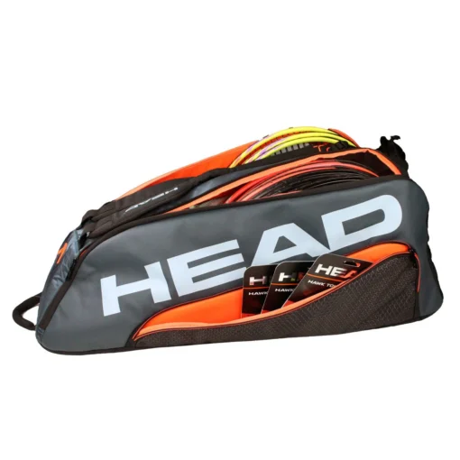 Head Tour Team Supercombi 9 Pack Racquet Bag (Black/Grey) -Sports Gear Store IMG 2936