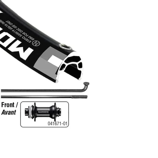 Other Wheel Shop, Alex MD19/ Shimano HB-MT400 27.5'', Wheel, Front, 27.5'' / 584, Holes: 32, 15mm TA, 100mm, Disc Center Lock -Sports Gear Store LVeJ 3BPmMsdXbESzysej5X4w