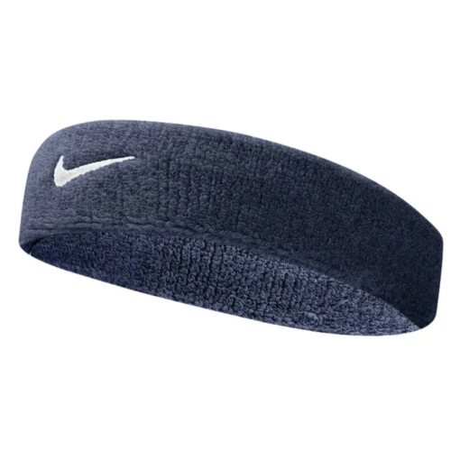 Nike Swoosh Headband (Obsidian/White) -Sports Gear Store NNN07416OS Swoosh HeadbandC395LR