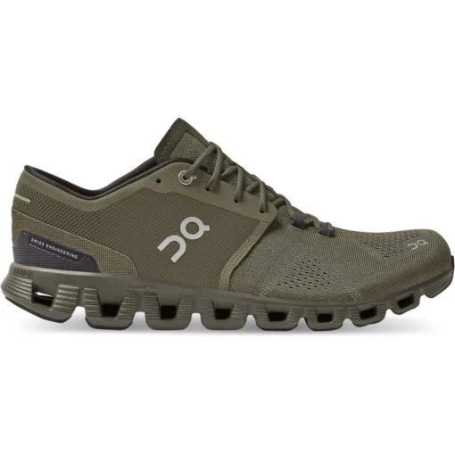 On Running Men's Cloud X -Sports Gear Store Small PNG cloud x fw21 olive fire m g1 1