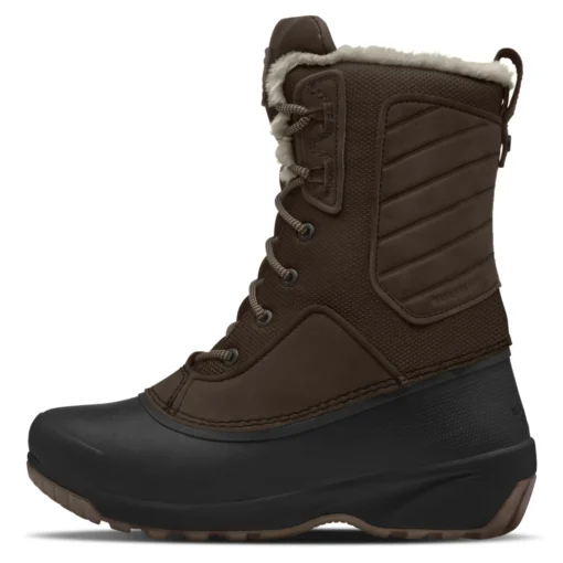 The North Face Shellista IV Mid Waterproof Boot 2023 -Sports Gear Store TheNorthFaceShellistaIVMidWaterproofBoot2023DemitasseBrownTNFBlack