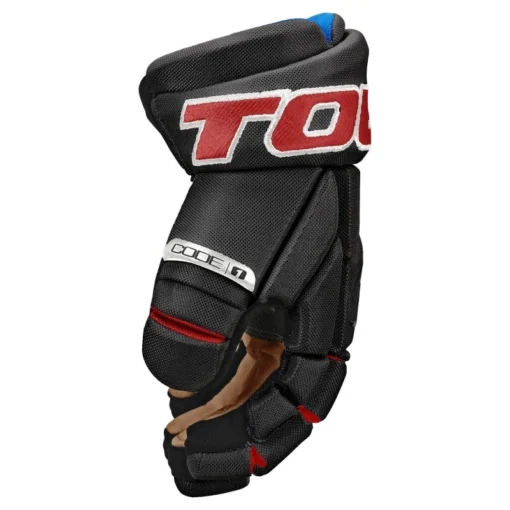 Tour Code 1 Hockey Gloves Black/Red -Sports Gear Store Tour Code 1 Hockey Gloves Black Red 02