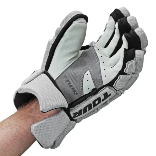 Tour Code 3 Hockey Gloves Grey/Black -Sports Gear Store Tour Code 3 Hockey Gloves Grey Black 4