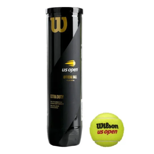 Wilson US Open Extra Duty Tennis Balls (4 Ball Can) -Sports Gear Store US open Balls 4 Can