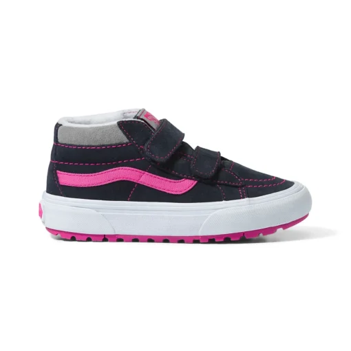 Vans Sk8-Mid Reissue V MTE-1 Navy/Pink Glow - Kid's Shoes -Sports Gear Store VansSk8 MidReissueVMTE 1NavyPinkGlowKidsShoes 2