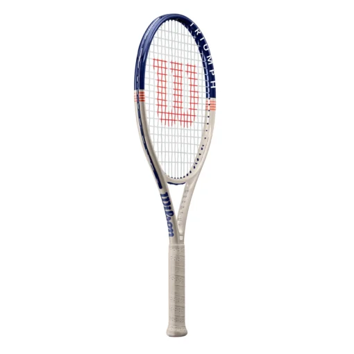 Wilson Roland Garros Triumph (Pre-Strung) -Sports Gear Store WR066510U 1 Roland Garros Triumph NA WH OR.png.high res