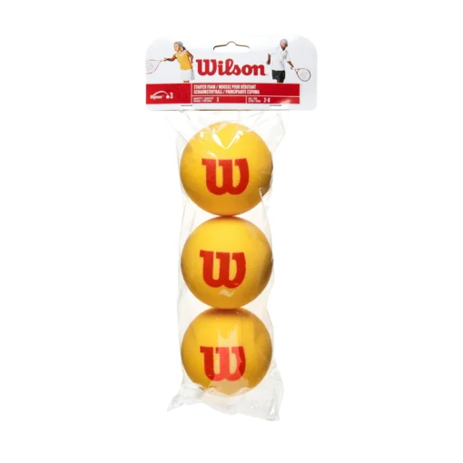 Wilson Starter Red Foam Junior Tennis Balls (3 Pack) -Sports Gear Store WRZ258900 0 Starter Foam 3PK YE.png.high res