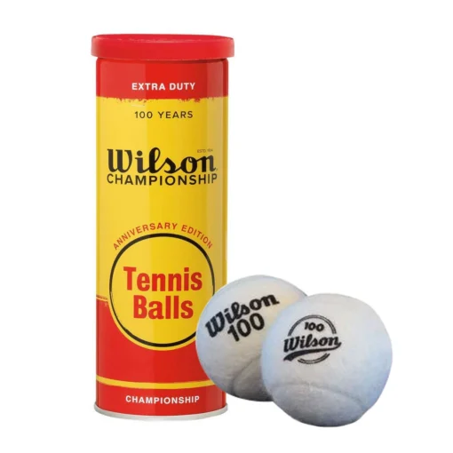 Wilson Championship Extra Duty 100 Year Edition Tennis Balls -Sports Gear Store Wilson anniversary tennis balls