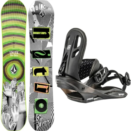 Nitro Ripper Youth X Volcom + Nitro Charger 2023 - Boy's Package -Sports Gear Store cc73098ccc55171b537a04e0e11b0bc7