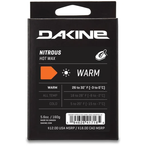 Dakine Nitrous Warm Wax -Sports Gear Store dakine nitrous warm