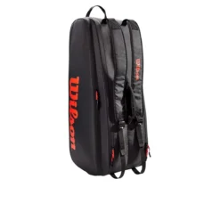 Wilson Tour 6 Pack Racquet Bag (Black/Red) -Sports Gear Store e437011d4823d49587e83fdf1ae4fad50361630a WR8011301 2 Tour 6PK RD BL new