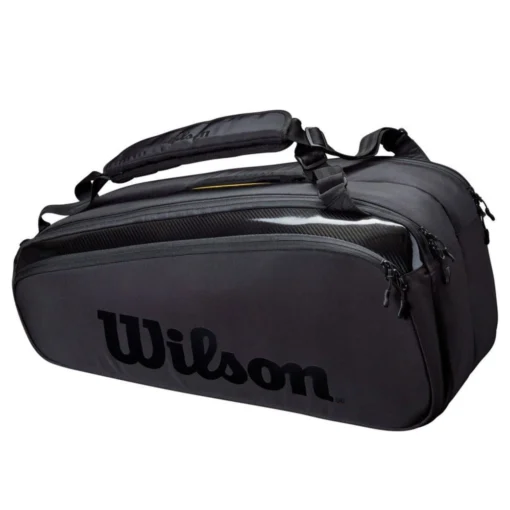 Wilson Pro Staff V13 Super Tour 9 Pack Racquet Bag (Black) -Sports Gear Store ef8ef465bfafc8990ea64e24ec8fd85e4ab388fc WR8010601 1 SUPER TOUR PRO STAFF 9PK BL v2