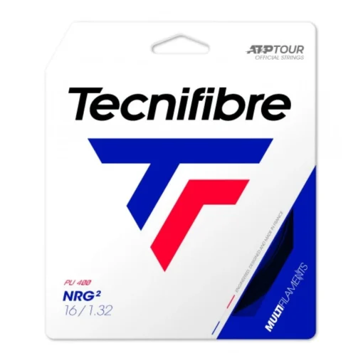 Tecnifibre NRG2 16/1.30 Tennis String (Black) -Sports Gear Store nrg 1 32 16 black