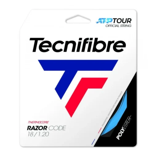 Tecnifibre Razor Code 18/1.20 Tennis String (Blue) -Sports Gear Store razor code 1 20 18 blue