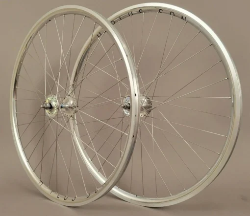 H Plus Son H + Plus Son Silver Archetype W/ 36h Suzue Track Hubs Wheelset -Sports Gear Store